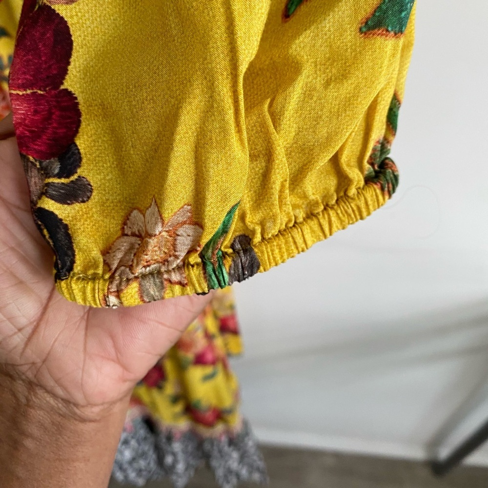FARM RIO SUNLIT WRAP DRESS - Picture 12 of 16